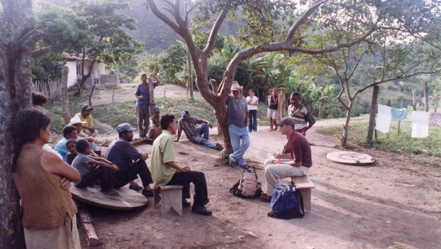 During his time in the Peace Corps, Mark worked with community members in Honduras on water issues.