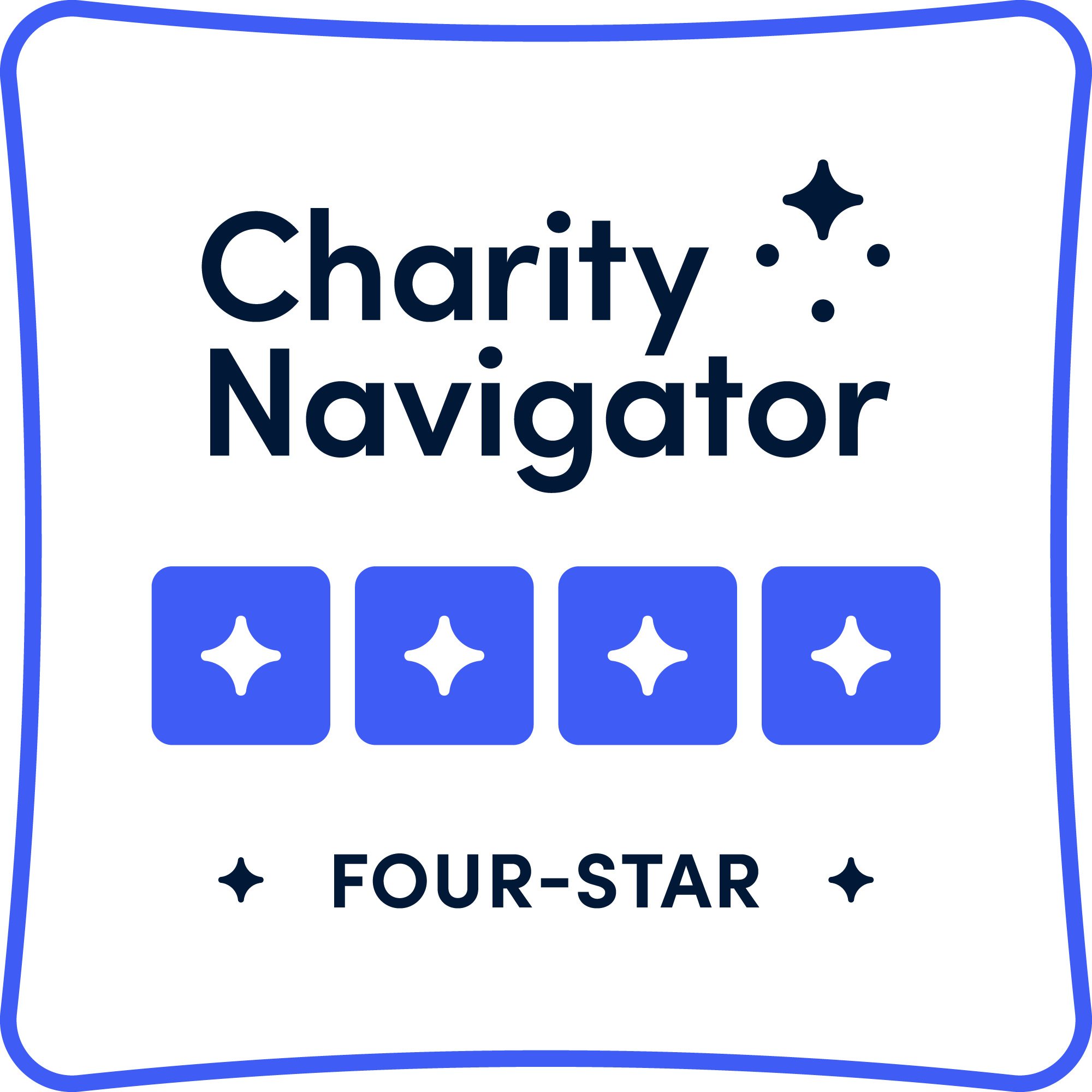 Four-star Charity Navigator Badge