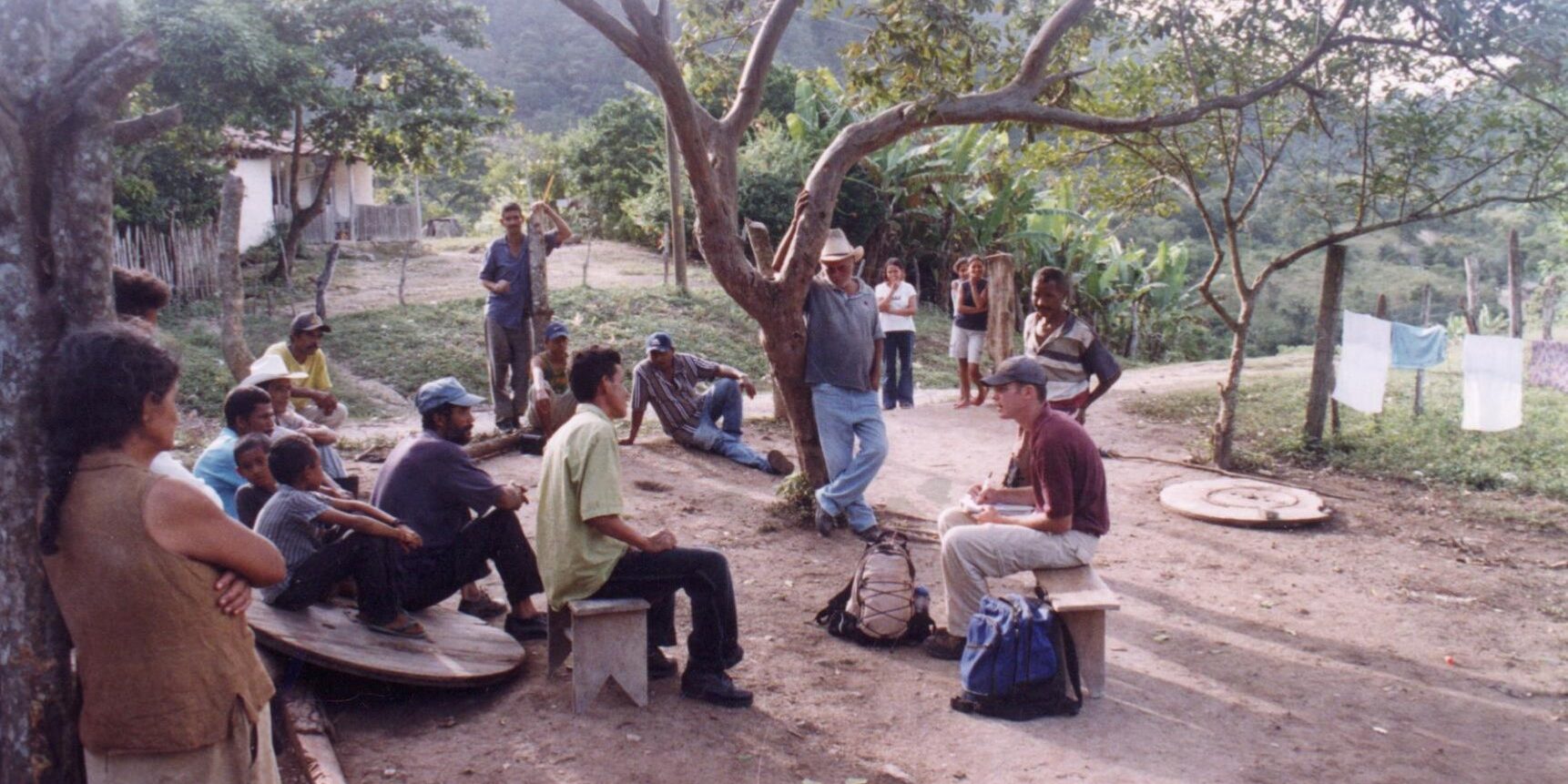 During his time in the Peace Corps, Mark worked with community members in Honduras on water issues.