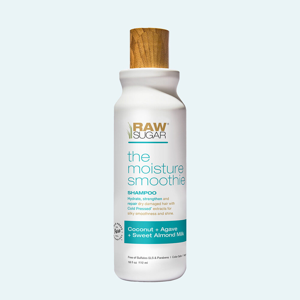 Photo of a bottle of shampoo from company Raw Sugar Living